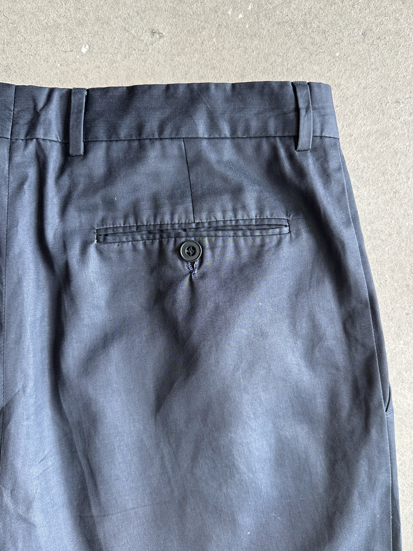 VERSUS VERSACE - 1990s FRONT PLEATS TAILORED TROUSERS