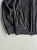 ANDREW MACKENZIE - F/W 2004 WOOL BOMBER JACKET WITH ZIP DETAILS