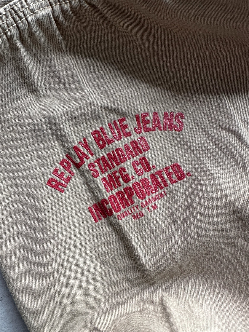 REPLAY - 2000s LONG SLEEVE SHIRT WITH CHEST POCKET