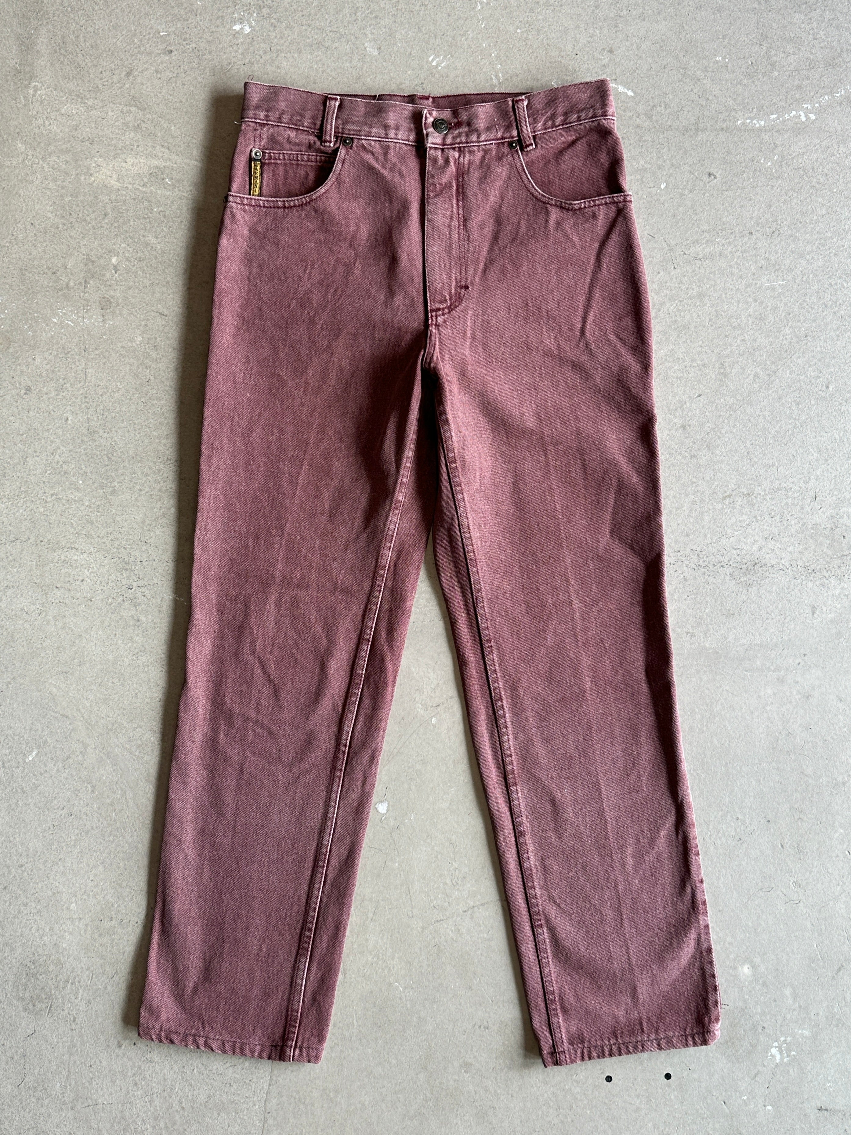 ARMANI JEANS - 1980s HIGH WAIST STRAIGHT FIT JEANS