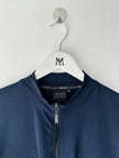 VERSACE - early 2000s ZIP UP SHORT SLEEVE TOP