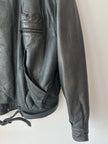 LES MILLÉSIMES DE MARITHÉ & FRANÇOIS GIRBAUD - early 1990s LEATHER BOMBER JACKET