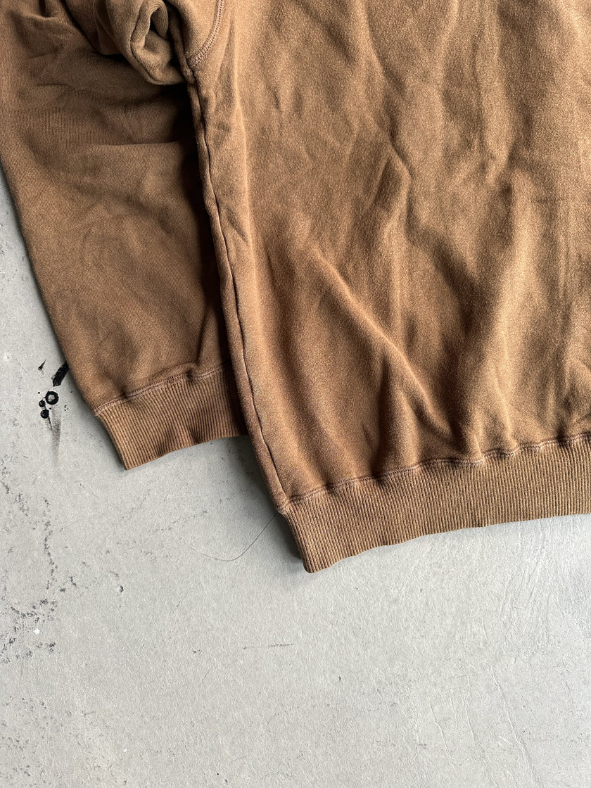 ISSEY MIYAKE HAI SPORTING GEAR - 1980s ZIPPED HOODED SWEATER