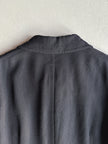 COMME DES GARÇONS - F/W 2003 MID LENGTH COAT WITH BOW DETAILS AT HEM