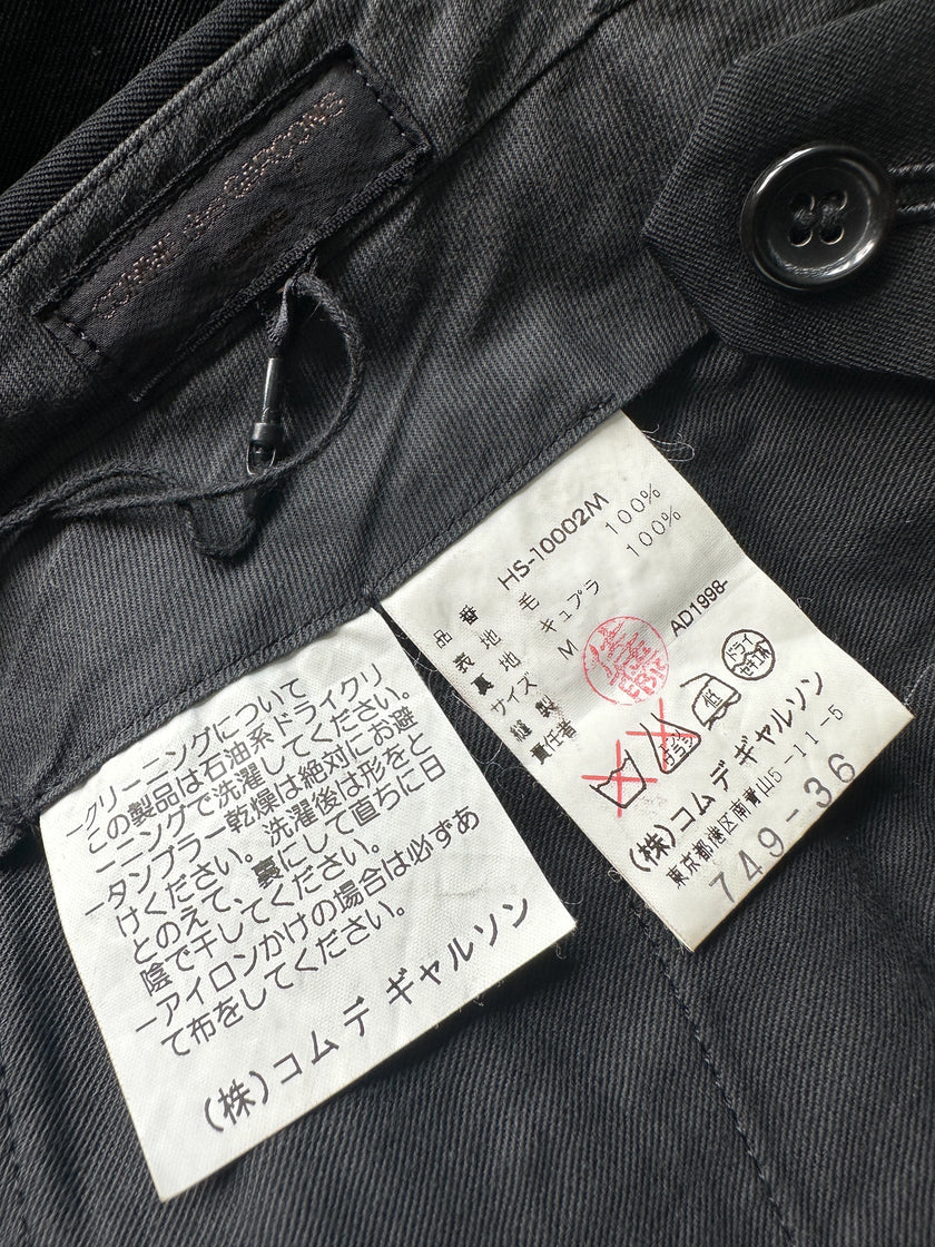 COMME DES GARÇONS - A/W 1998 FRONT PLEATS TAILORED TROUSERS