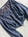 EMPORIO ARMANI - S/S 2003 CROP FIT ZIPPED LAYERED TOP