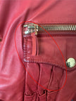 GUCCI - S/S 2009 ROLLED UP SLEEVE SOFT LEATHER BIKER JACKET