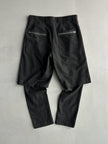 DANIELE ALESSANDRINI - early 2000s LAYERED BERMUDA CROPPED TROUSERS