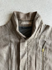 DANIELE ALESSANDRINI - 1990s STRAIGHT FIT WAXED COTTON JACKET