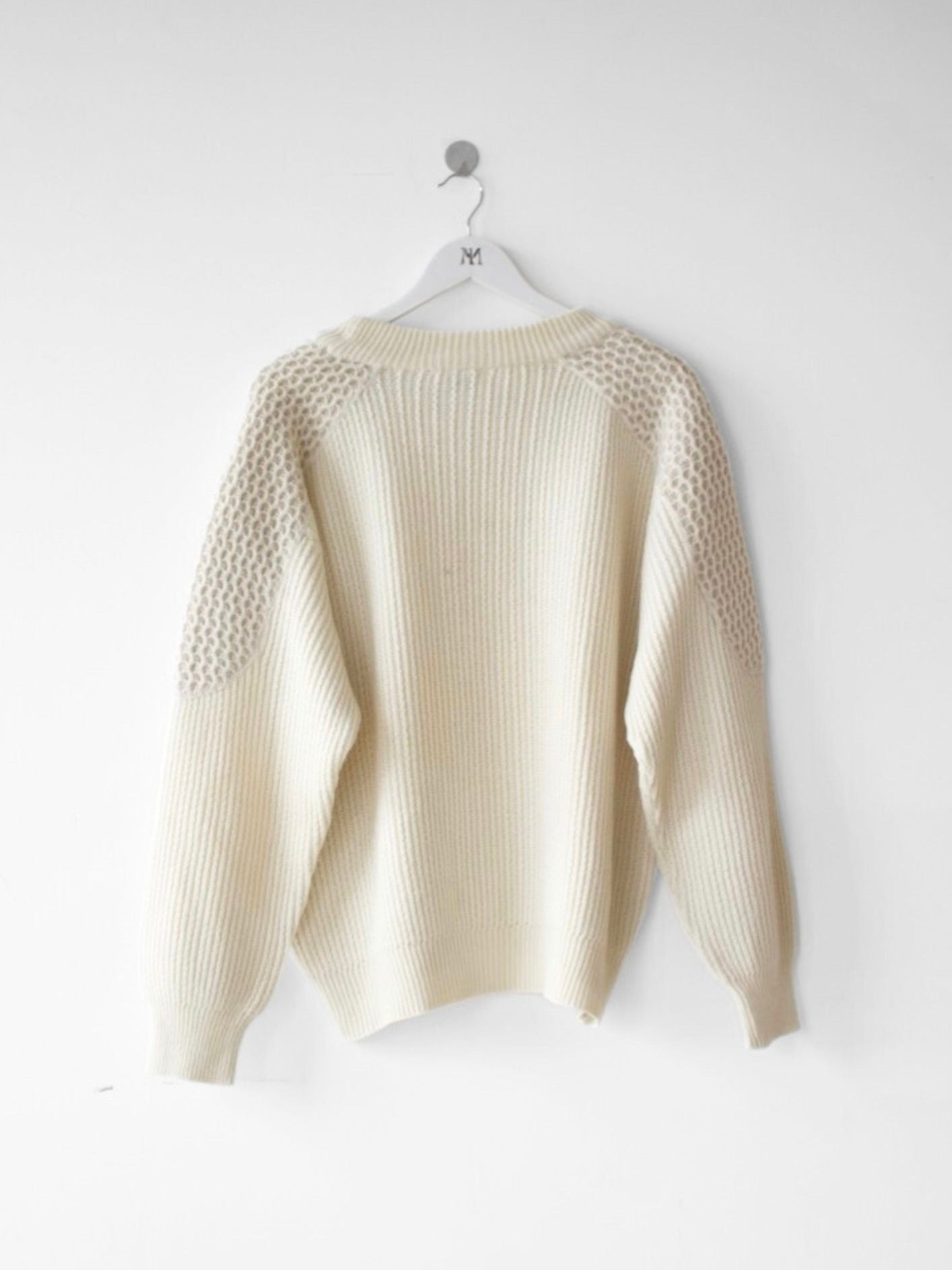 ITALIAN LABEL 1980s BOXY FIT KNIT JUMPER