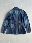 2000s BELTED DENIM JACKET