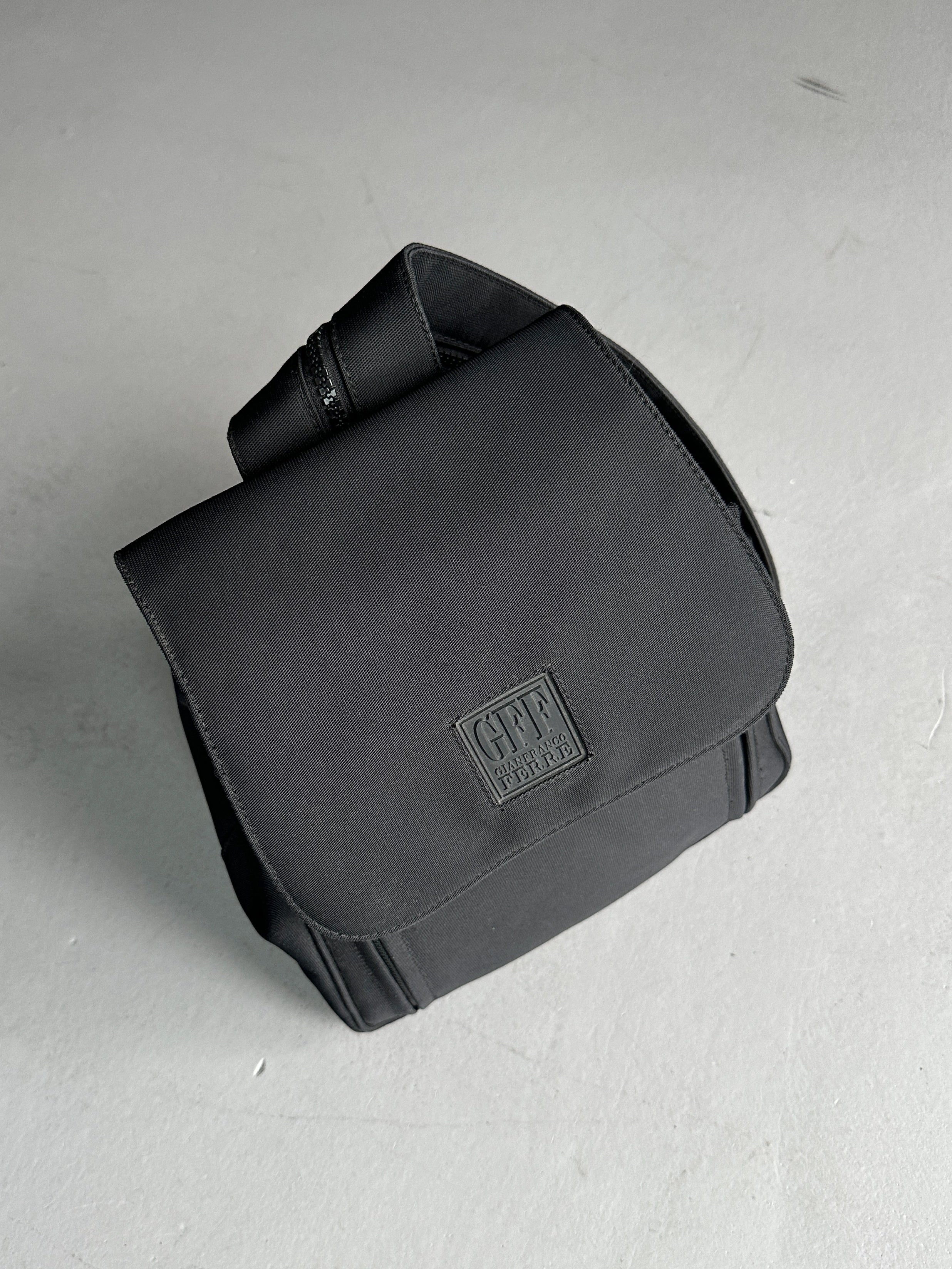 GIANFRANCO FERRÉ - 1990s ZIPPABLE STRAPS BACKPACK