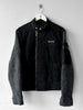 BIKKEMBERGS - 2000s BIKER JACKET WITH CONTRASTING KNIT SLEEVE