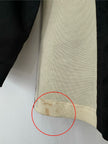 JEAN PAUL GAULTIER - 1990s PANELED LINEN BLAZER WITH CONTRASTING MESH PANELS