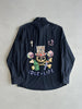 FAKE LONDON - 2003 LUCKY NUMBER SEQUIN LONG SLEEVE SHIRT