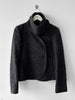 EMPORIO ARMANI - F/W 2010 FUZZY WOOL FUNNEL NECK JACKET