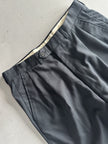 1990s PINSTRIPED FRONT PLEATS TAILORED TROUSERS