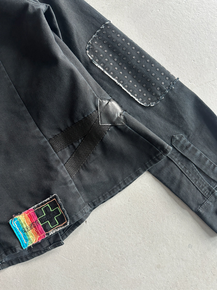 JEAN CHARLES CASTELBAJAC - 1990s SLIM FIT MILITARY JACKET