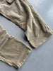 1990s WIDE LEG CORDUROY PANELS CARGO TROUSERS