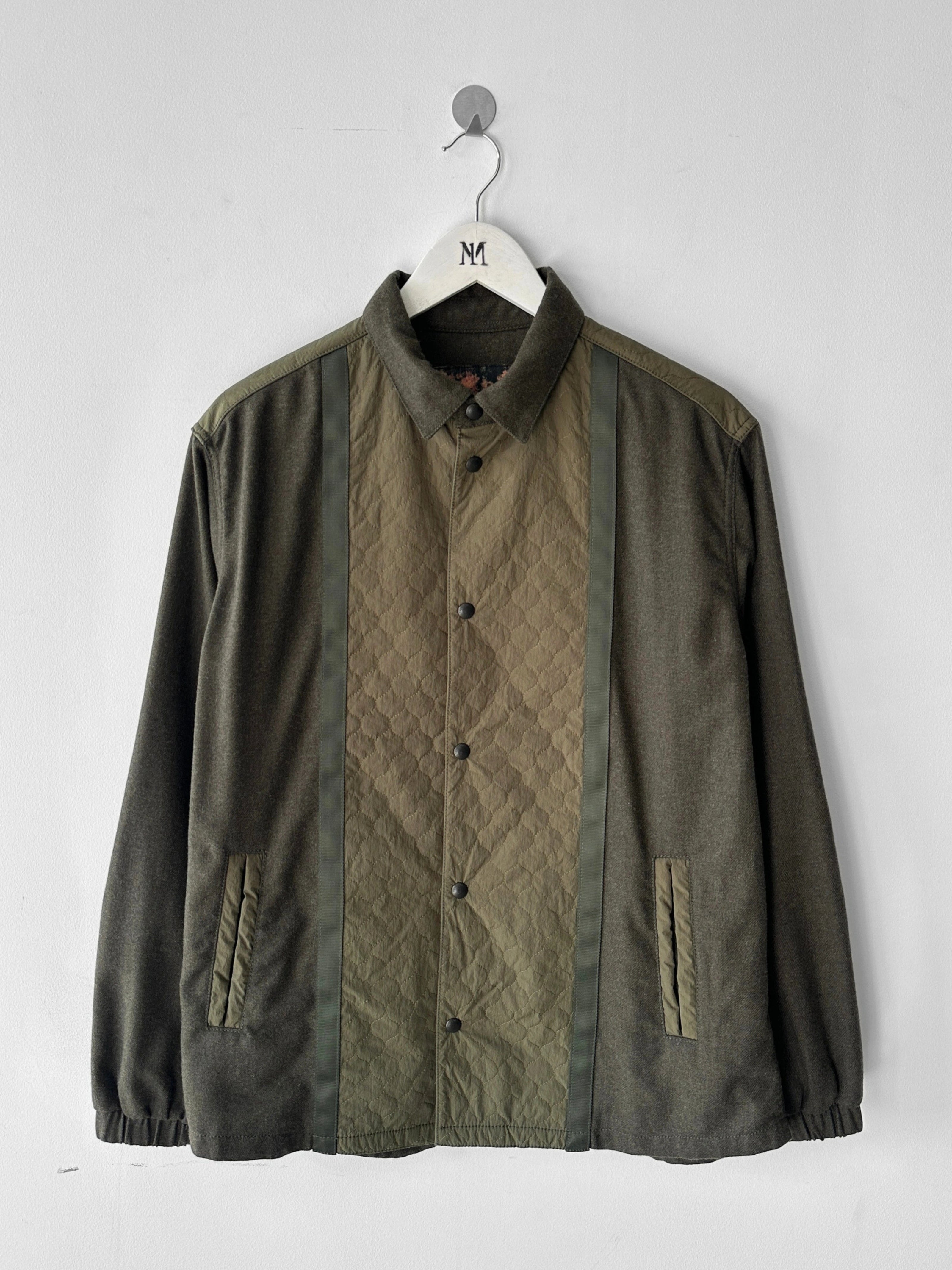 EMPORIO ARMANI - F/W 2021 PANELED SHACKET