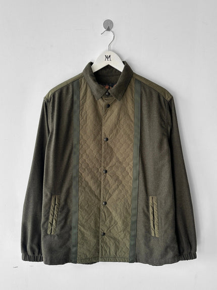 EMPORIO ARMANI - F/W 2021 PANELED SHACKET