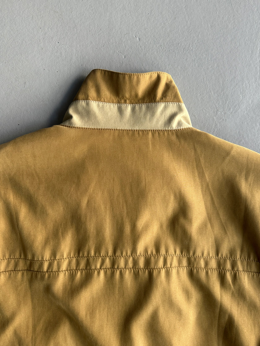 PAUL SMITH - 1990s FUNNEL NECK LIGHT BOMBER JACKET