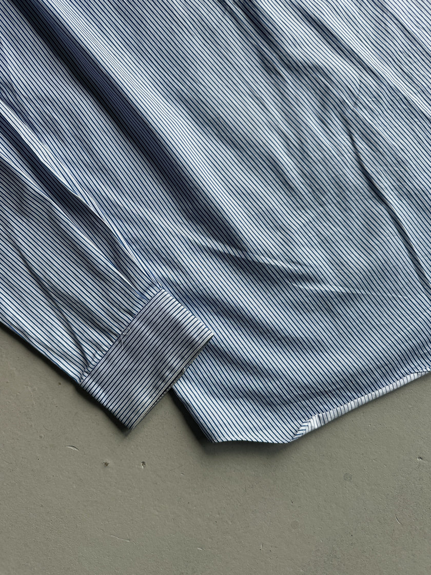 COMME DES GARÇONS SHIRT - S/S 2017 PATCHWORK LONG SLEEVE SHIRT