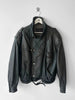 LES MILLÉSIMES DE MARITHÉ & FRANÇOIS GIRBAUD - early 1990s LEATHER BOMBER JACKET