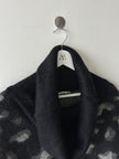 DANIELE ALESSANDRINI - 2000s FUZZY KNIT LONG VEST TOP