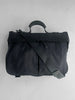 ISSEY MIYAKE IM - 1990s TOP HANDLE NYLON BAG WITH REMOVABLE SHOULDER STRAP
