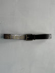 JUST CAVALLI - 2000s DISTRESSED LEATHER BELT