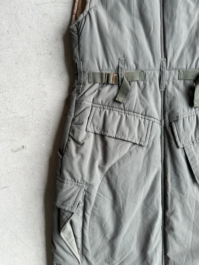 MICHIKO KOSHINO- 2000s CARGO PUFFER VEST