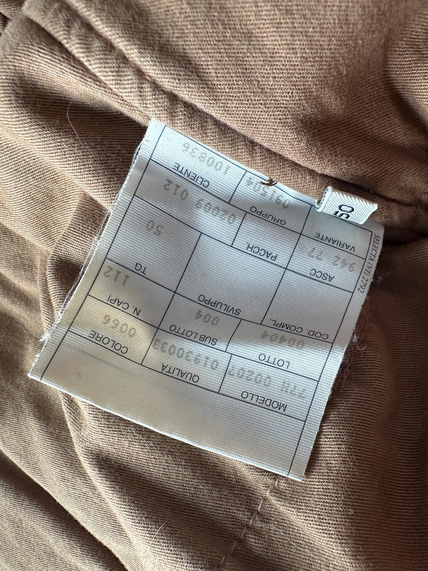 EMPORIO ARMANI - 1980s LEATHER BOMBER JACKET