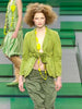MARITHÉ + FRANÇOIS GIRBAUD - S/S 2006 TIE FRONT COTTON BLAZER