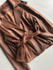 GIORGIO BRATO - 2000s SOFT LEATHER BELTED JACKET