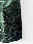 PRADA - F/W 2009 DEVORE VELVET KNEE LENGTH SKIRT