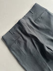 1990s FRONT PLEATS TAILORED TROUSERS WITH TURN UP HEMS