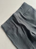 1990s FRONT PLEATS TAILORED TROUSERS WITH TURN UP HEMS