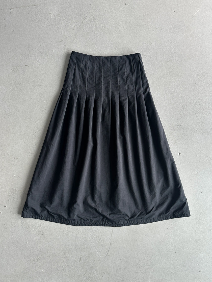 I.S. SUNAO KUWAHARA - 1990s HIGH WAIST PLEATED SKIRT