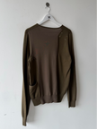 MARTIN MARGIELA - S/S 2017 DECONSTRUCTED SOFT KNIT JUMPER WITH SIDE BUTTONS