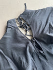 MARITHÉ + FRANÇOIS GIRBAUD -  S/S 2010 DECONSTRUCTED HEM BUTTONED BLOUSE