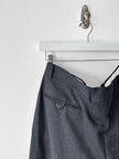 EMPORIO ARMANI - circa 1999 PLEATED FRONT TAILORED TROUSERS