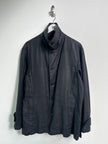 ITALIAN LABEL - 1990s COATED LINEN JACKET