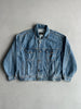 TRUSSARDI - 1990s MULTI POCKET DENIM JACKET