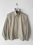 VALENTINO - late 1980s CROP FIT LIGHT BOMBER JACKET