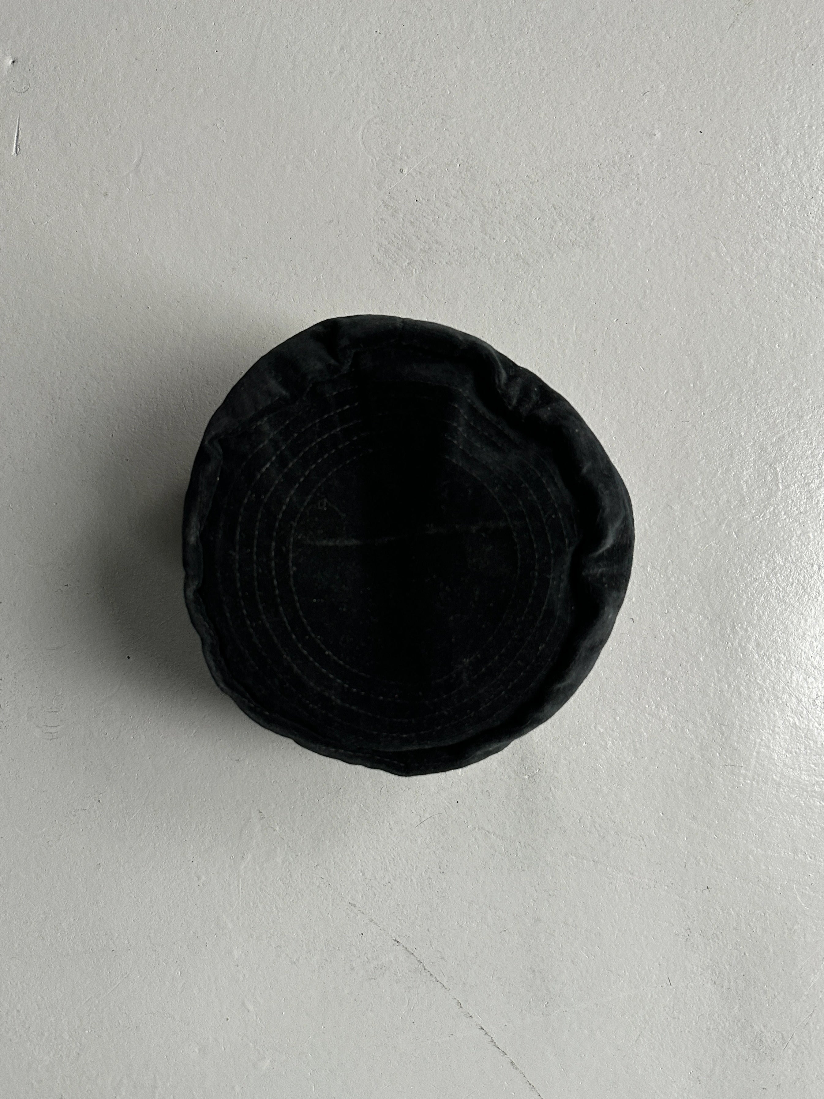 ARMANI JEANS - 1990s VELVET COSSACK HAT