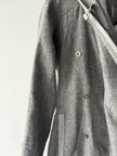 MARITHÉ + FRANÇOIS GIRBAUD - F/W 2008 RUCHED FRONT ADJUSTABLE WOOL JACKET