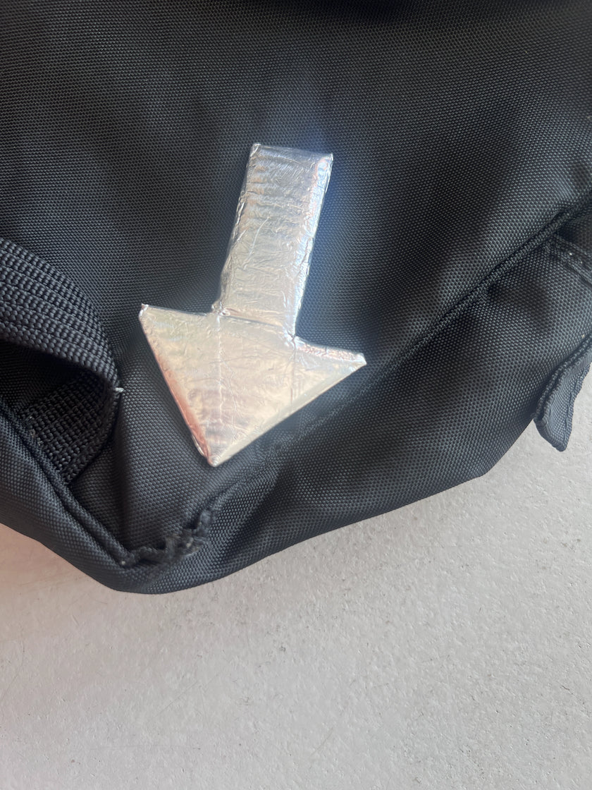 JEAN PAUL GAULTIER JUNIOR - 1990s RECTANGULAR NYLON BACKPACK