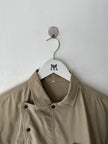 1990s ASYMMETRICAL FRONT CLOSURE SHORT SLEEVE SHIRT