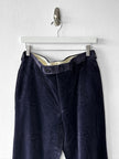 ROMEO GIGLI - 1990s VELVET TAILORED TROUSERS
